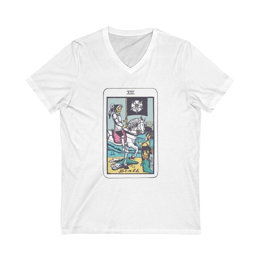 13 Death | Major Arcana | Jersey Short Sleeve V-Neck Tee S/M/L/XL/XXL